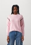 

Свитер PCGAIA O NECK Pieces, светло-розовый