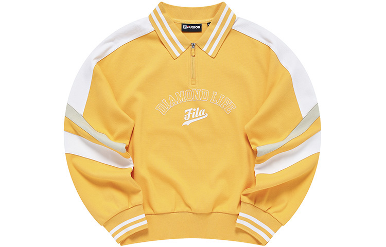 

Футболка женская абрикосово-оранжевая FILA FUSION