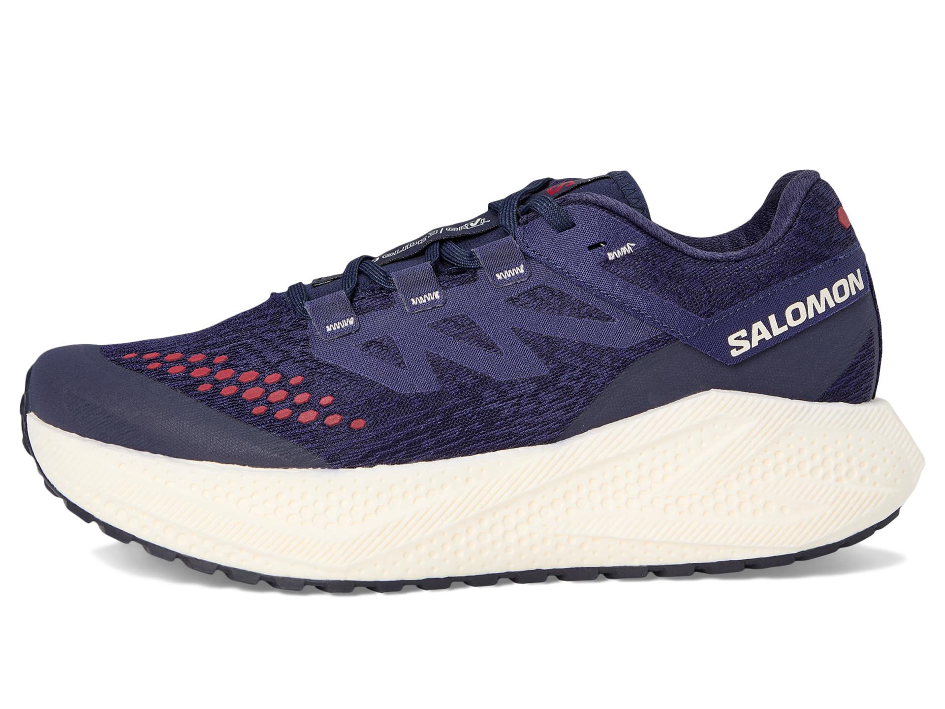 Кроссовки Salomon Aero Glide, цвет Astral Aura/Vanilla Ice/Haute Red — фото 4