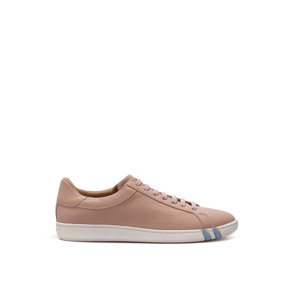 Женские кроссовки Bally Elegant Leather, розовый