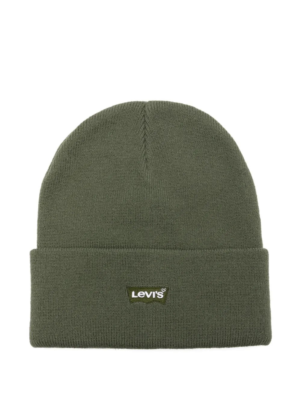 

Шапка бини с вышитым логотипом Levi's Kids, зеленый