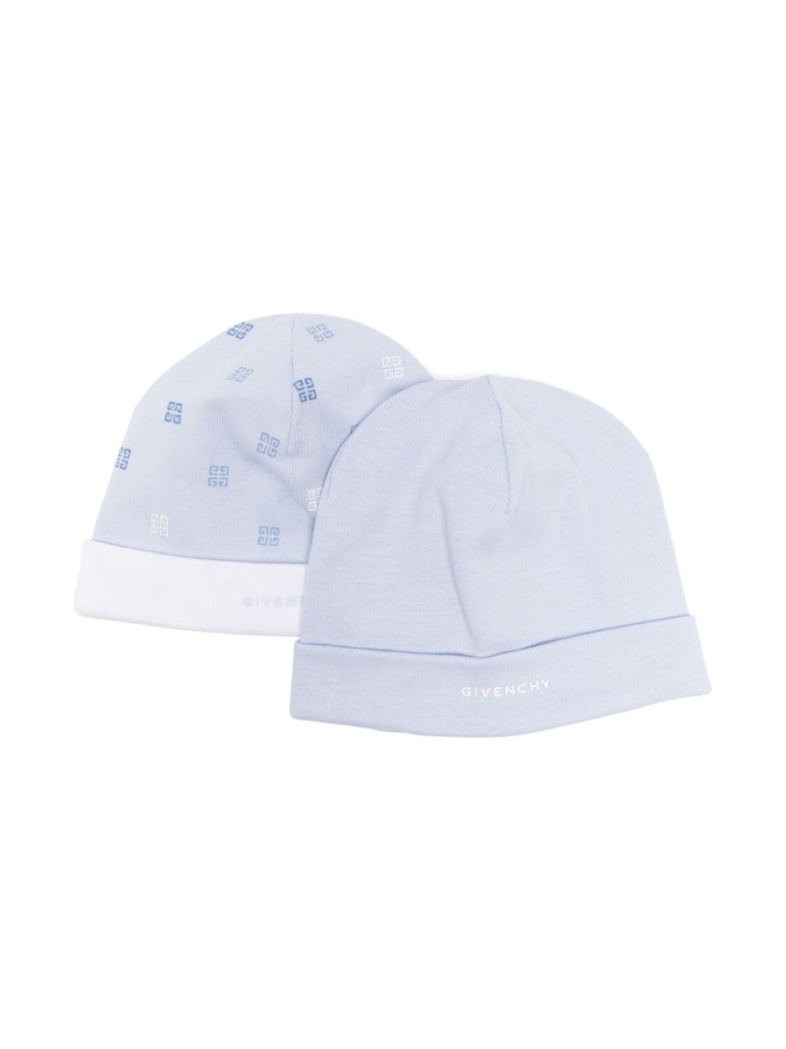 

Givenchy Kids шапка с 4G-принтом, синий