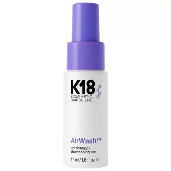 

Сухой шампунь Airwash K18, объем 29 мл