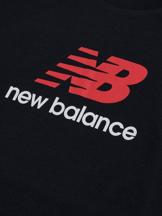 Детская футболка с логотипом New Balance, Nb Caviar — фото 3