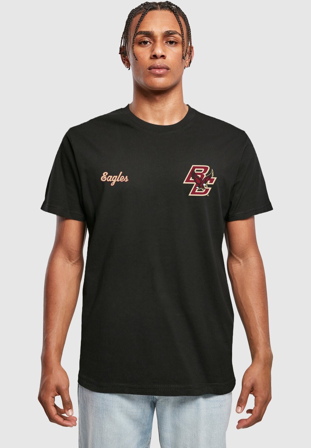 

Футболка с принтом BOSTON COLLEGE EAGLES Merchcode, черный