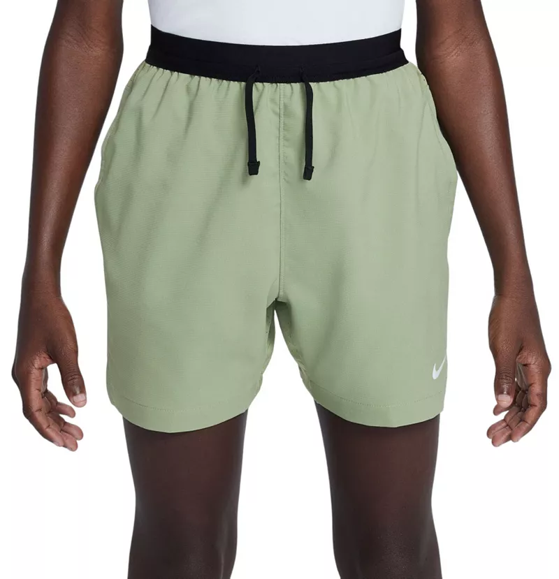 

Тренировочные шорты Nike для мальчиков Dri-FIT, цвет Oil Green/Black