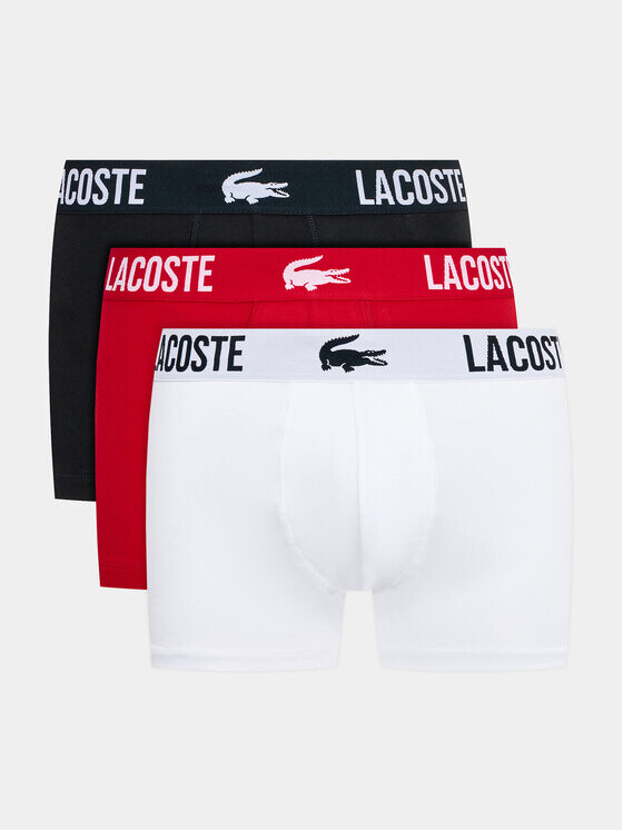 

Комплект из 3 боксеров Lacoste, черный