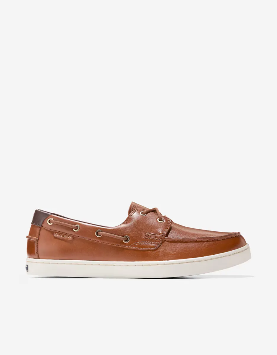 

Мужские кожаные туфли-лодочки со спортивной подошвой Cole Haan, коричневый