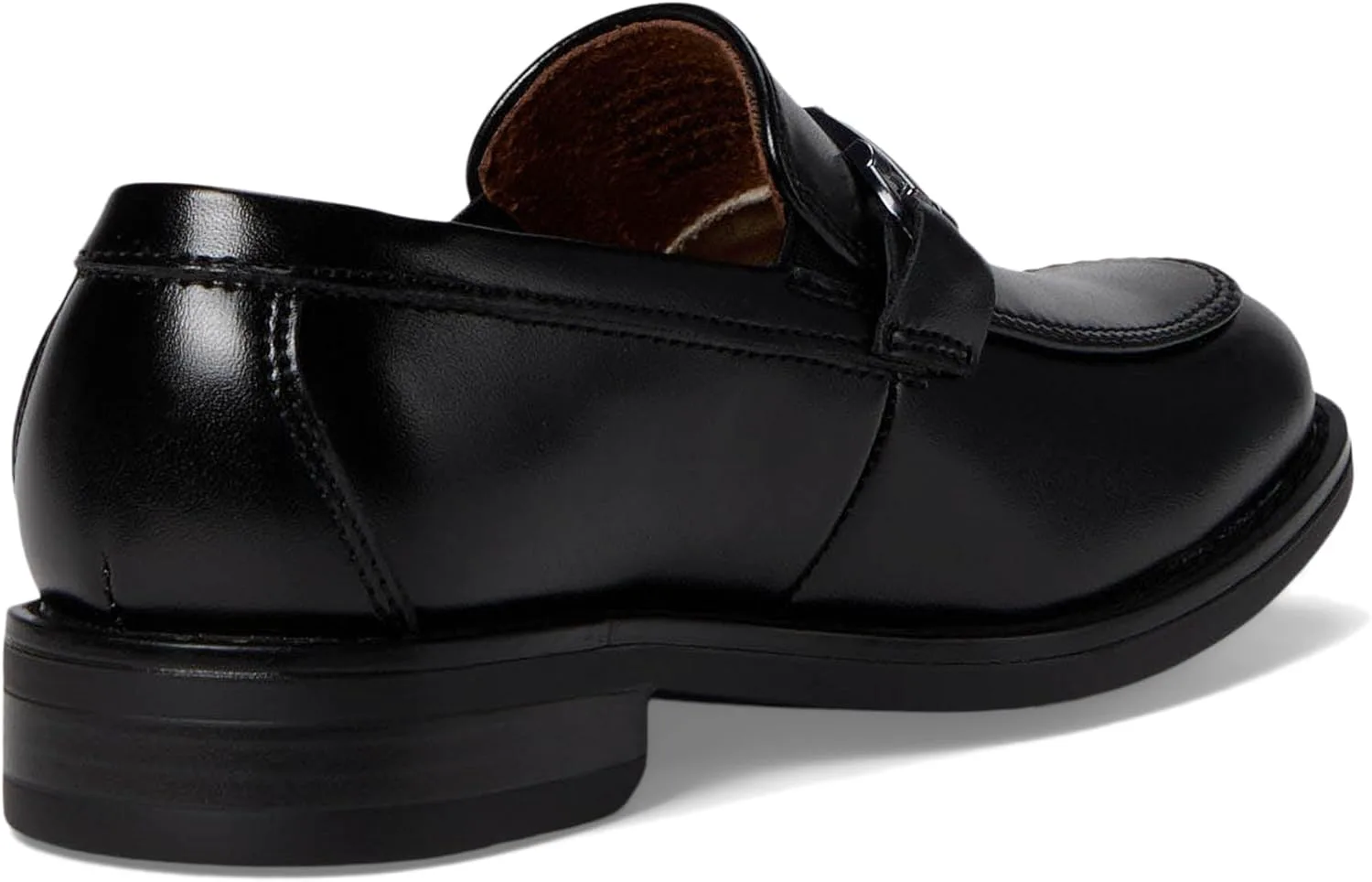 Мужские мокасины Florsheim Rucci Moc Toe Bit Jr. (для малышей/маленьких детей), черный — фото 2