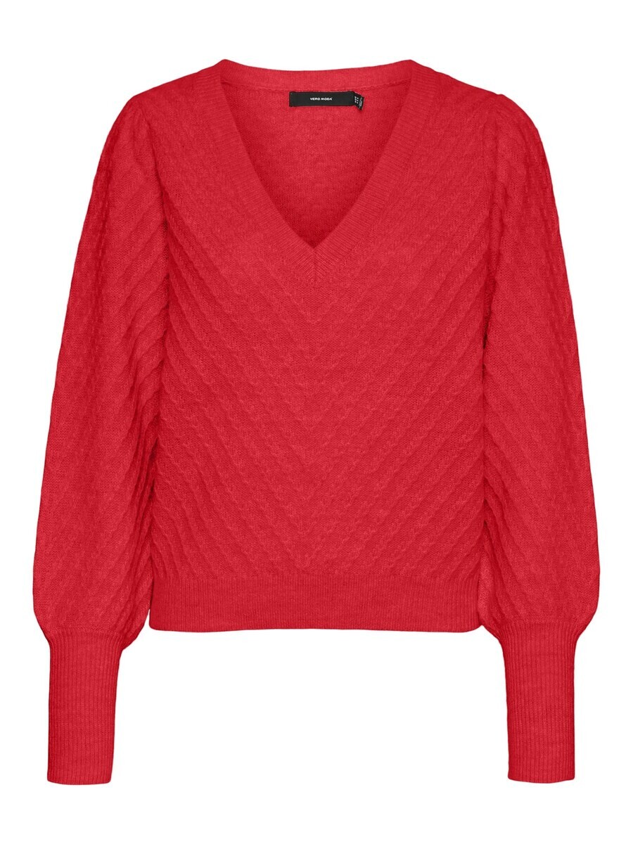

Свитер Vero Moda Curve Sweater Stinna, цвет light red