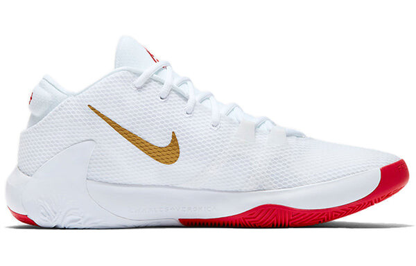 Кроссовки zoom freak 1 bg Nike, красный — фото 2