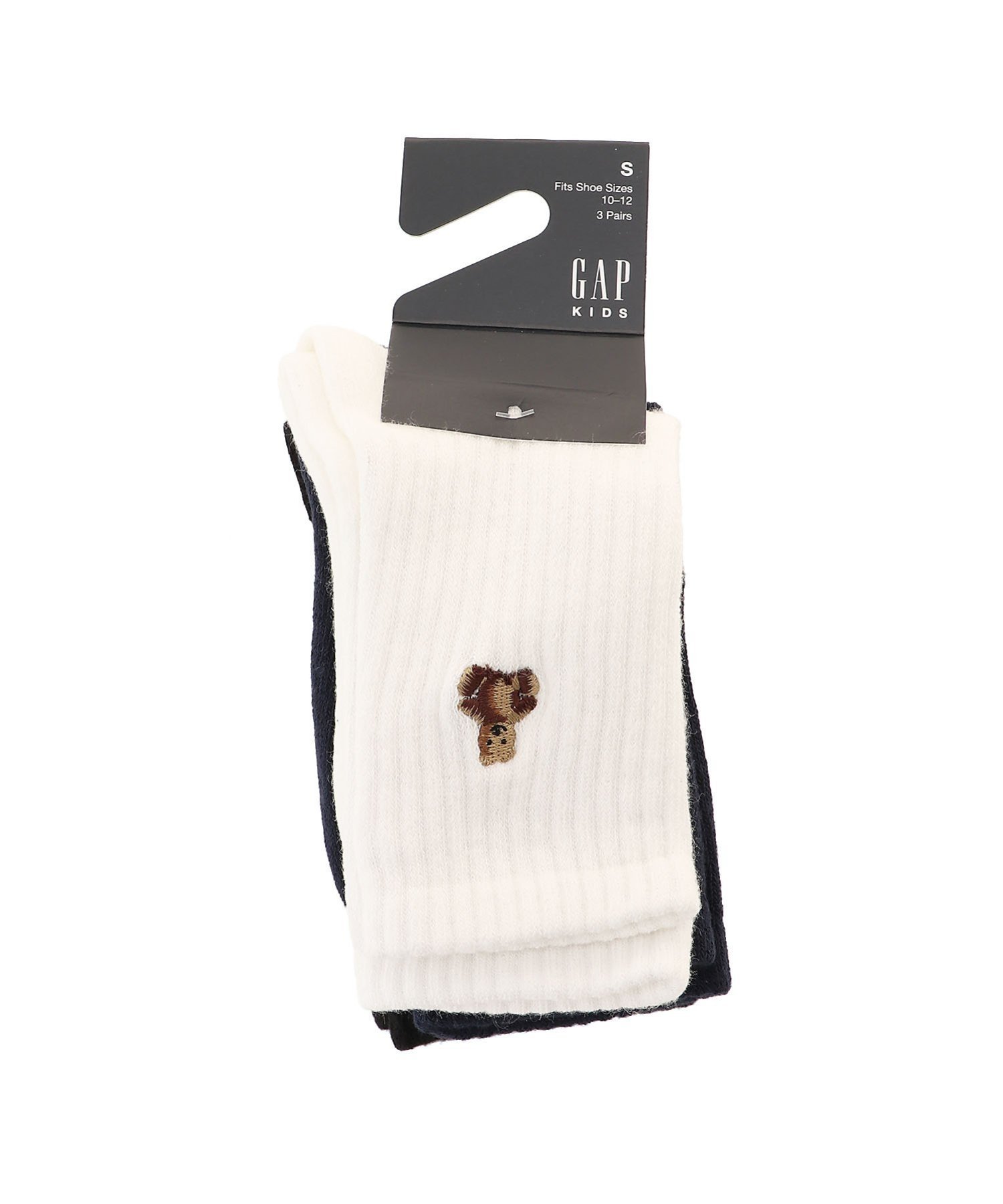 (K) Детские носки Brannan Bear Crew Socks (3 пары) GAP, MULTI_1