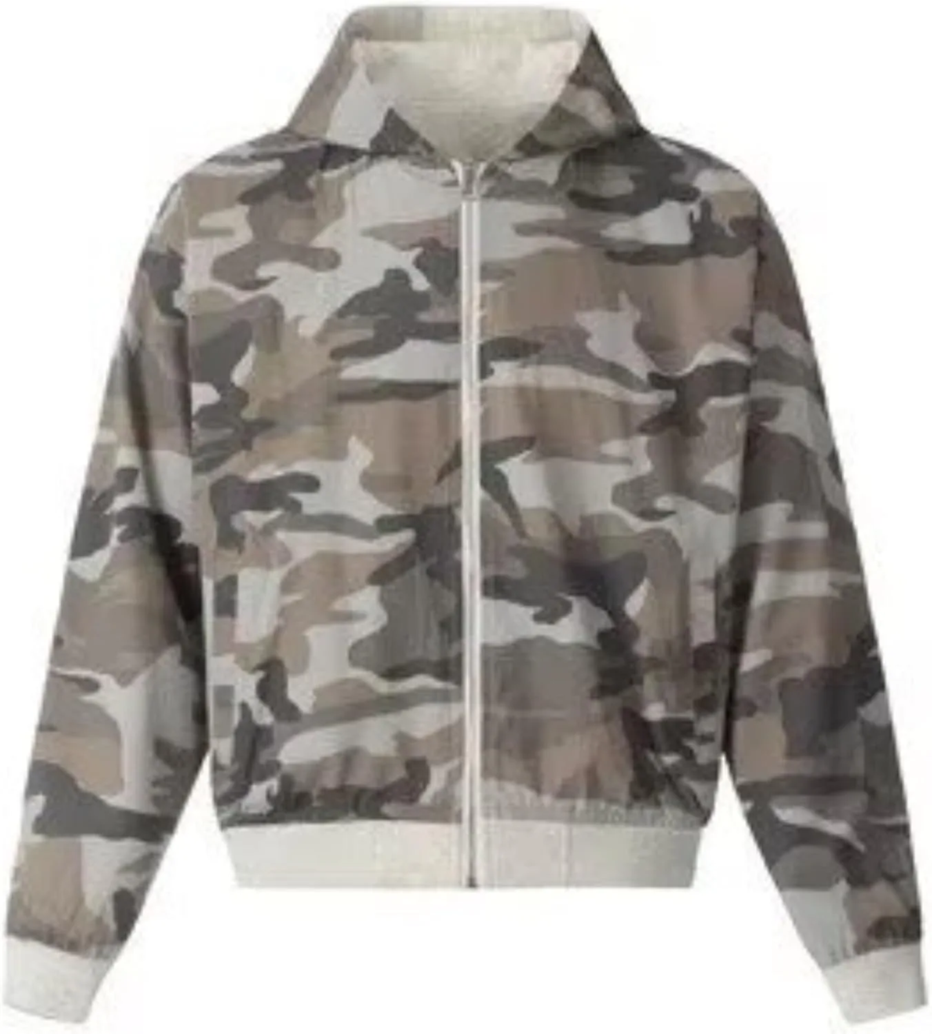 

Толстовка с камуфляжным принтом Reversible Oversized HOHOPEACH