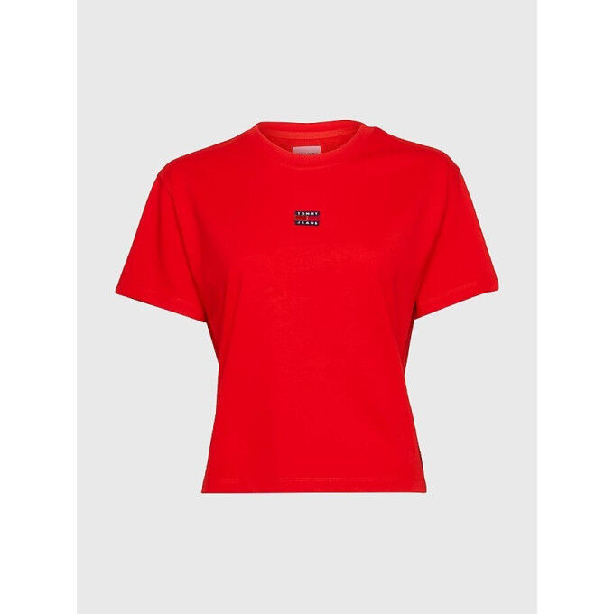 

Футболка Tommy Hilfiger TJW CLS XS BADGE TEE, темно-красная