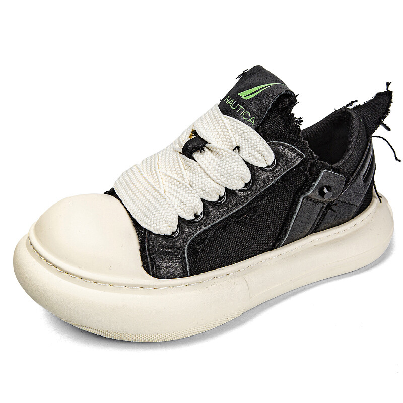 

Кроссовки Nautica Skateboarding Shoes Men Low-top Black, черный