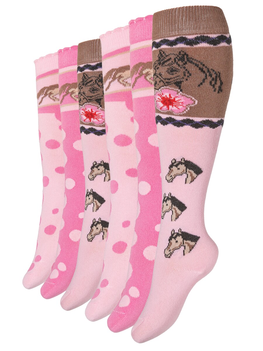 

Носки Cotton Prime, светло-коричневый/розовый/розовый