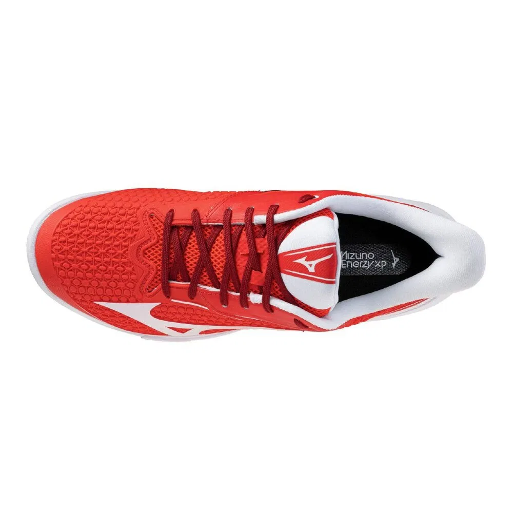 Теннисные кроссовки «Wave Exceed Tour 7 OC» от Mizuno, Red X White — фото 4