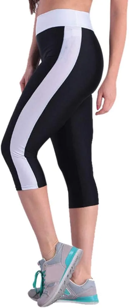 

Yoga Capri Leggings для женщин High Waist Plus Size Tummy Tight ZYXTIM