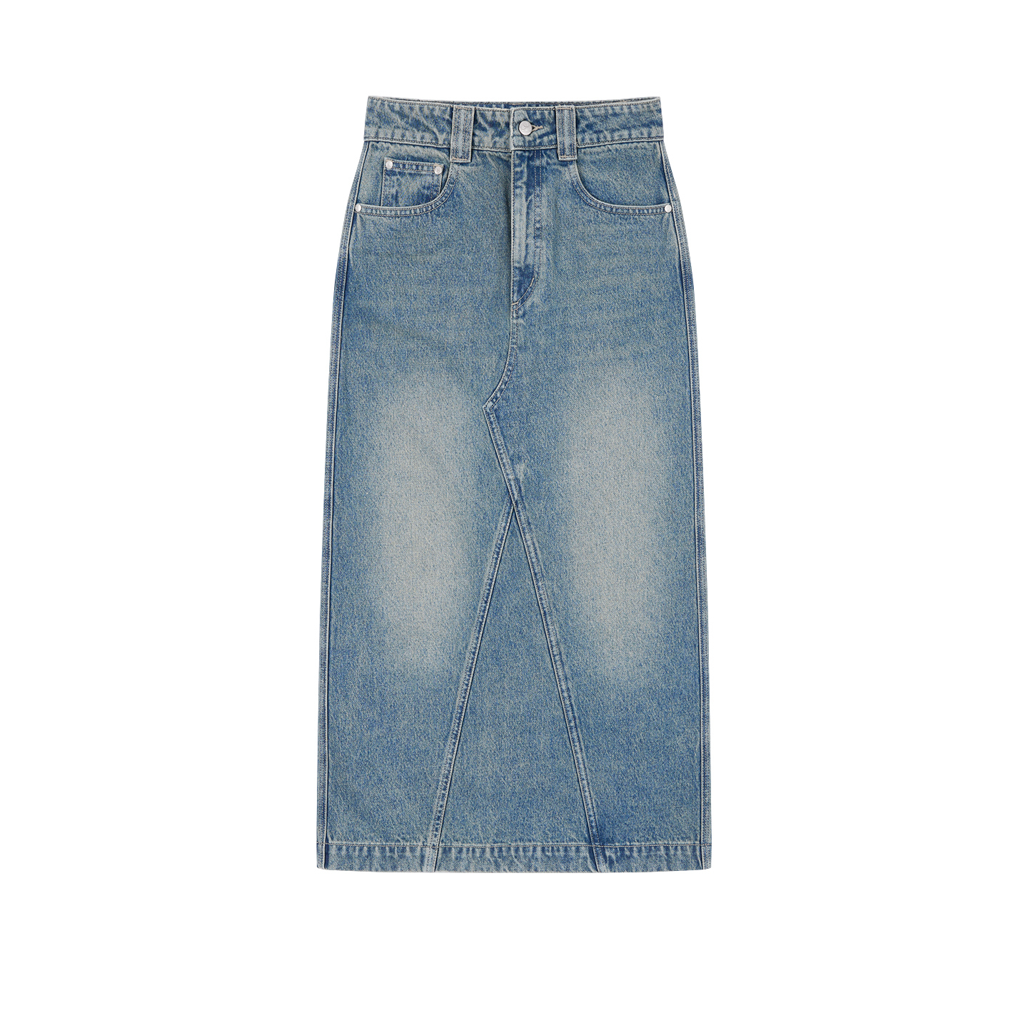 

SS26 Длинная джинсовая юбка Women's Kirsh, denim синий