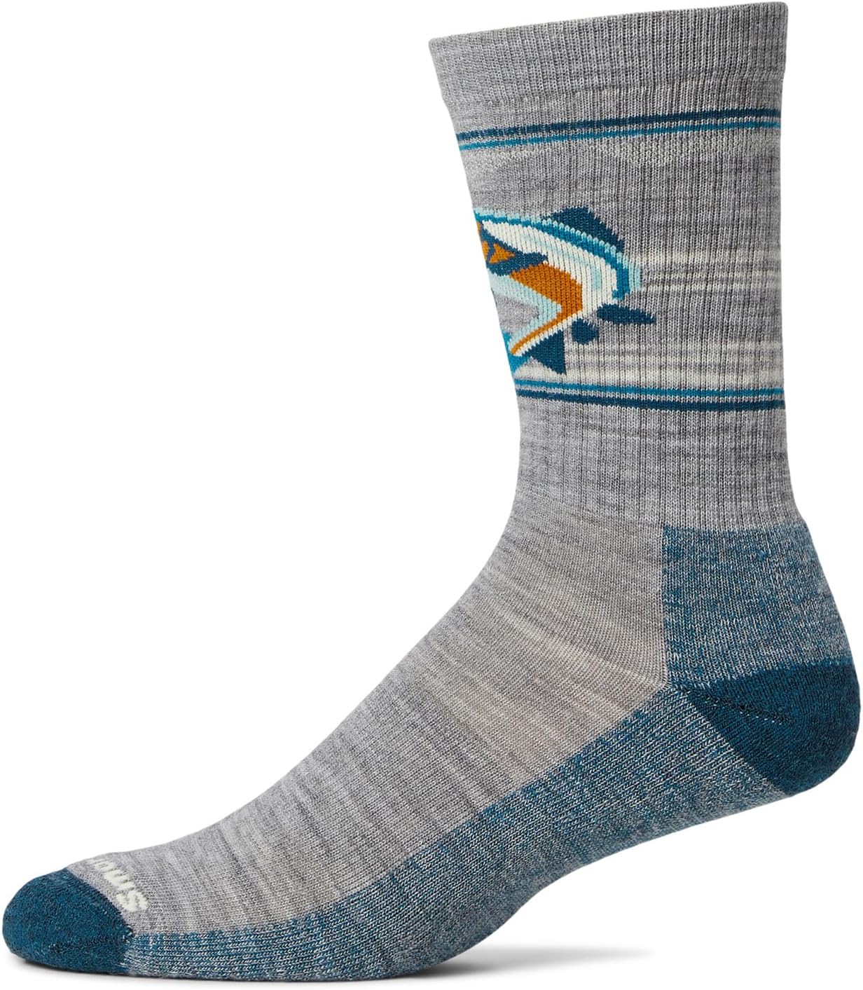 

Носки Smartwool Everyday Hookset Crew Socks, цвет Light Gray