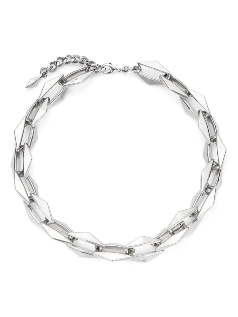 

Колье Diamond JC Chain JIMMY CHOO, серебяный
