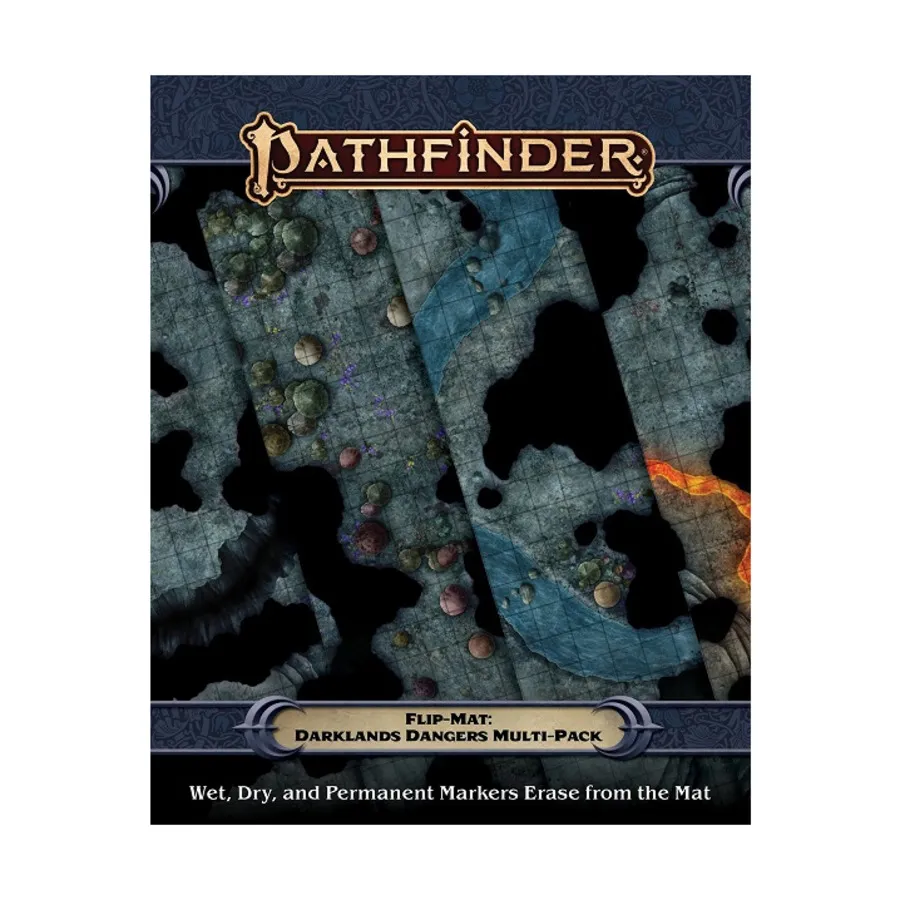 

Флип-мат - набор «Darklands Dangers», Pathfinder Roleplaying Game (2nd Edition) - Flip-Mats & Flip-Tiles