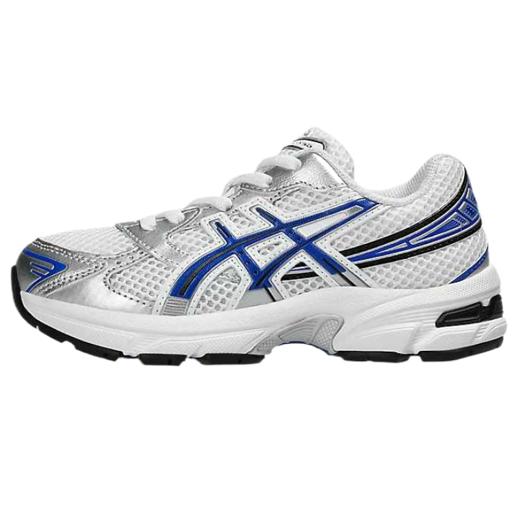 Кроссовки детские Gel 1130 Shock Absorbers Low Top для детей ASICS, синий/серебряный — фото 2