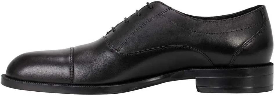 Туфли BOSS Men's Tayil_oxfr_tclt Oxford, Black 1 — фото 2