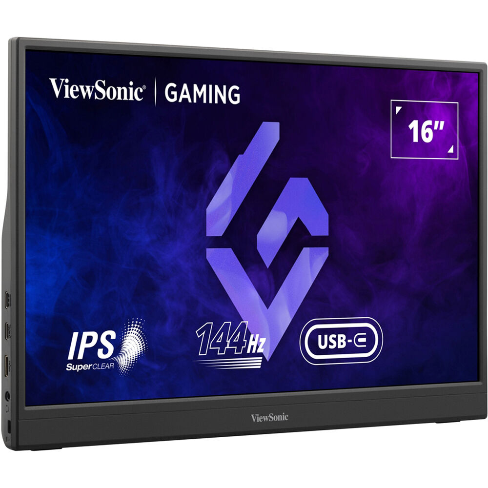 

Портативный игровой монитор ViewSonic VX1654 16 дюймов с частотой обновления 144 Гц
