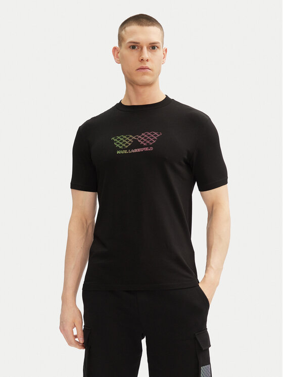 

Футболка обычного кроя 755402 552235 Karl Lagerfeld, черный