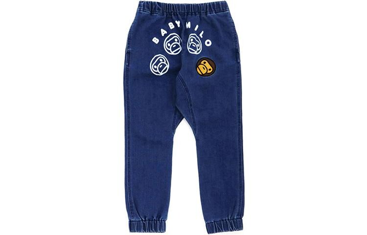 

Детские джинсы A Bathing Ape, темно-синий