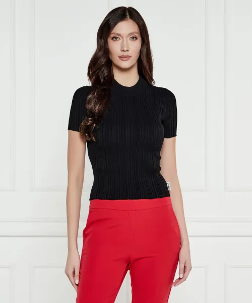 

Сарфаримская блузка Cropped fit Hugo, черный