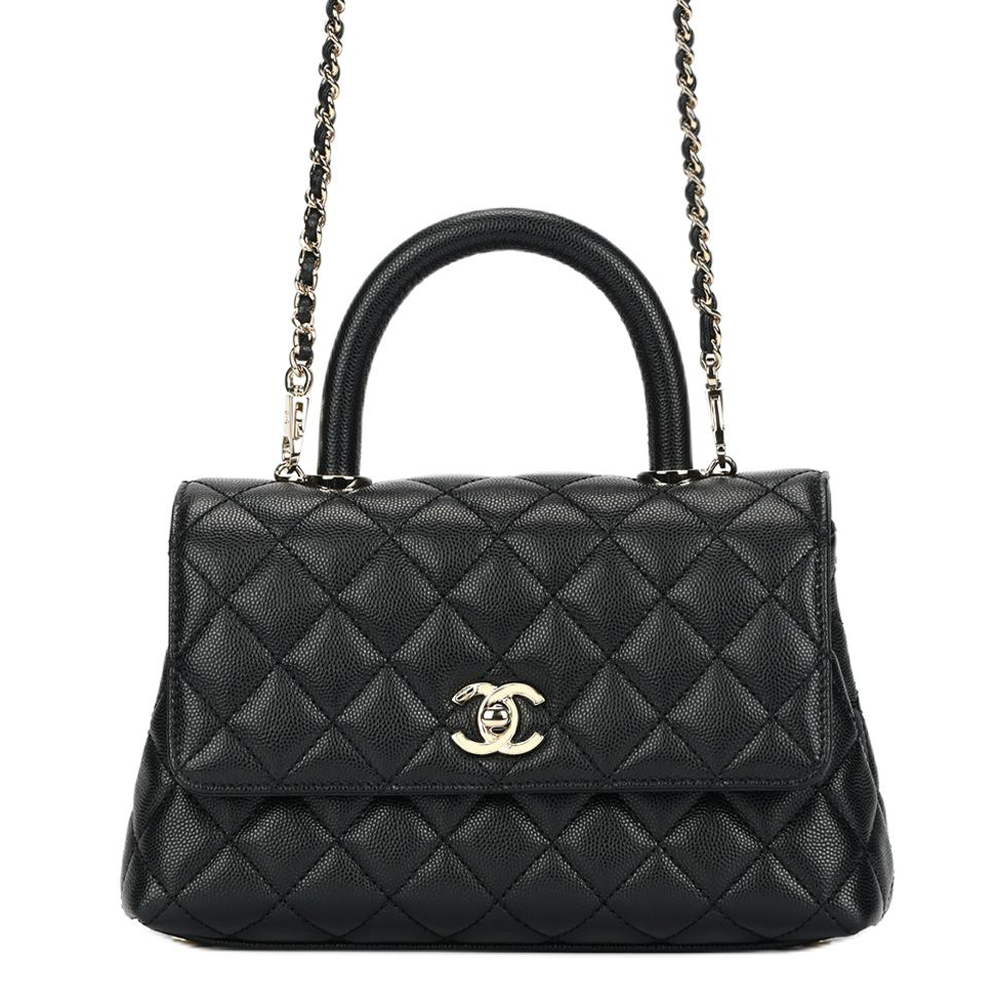 

CHANEL Маленькая черная сумка Coco A92990
