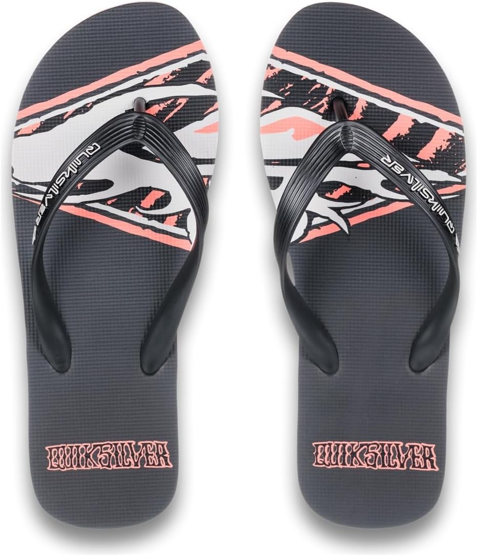 Мужские вьетнамки Quiksilver, Charcoal — фото 3