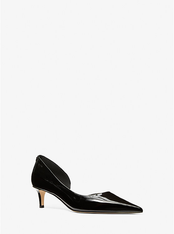 Туфли Elyse из лакированной кожи Michael Kors, черный