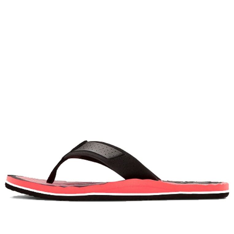 

Шлепанцы Under Armour Marathon Key 4 Sandal 'Black Beta', красный
