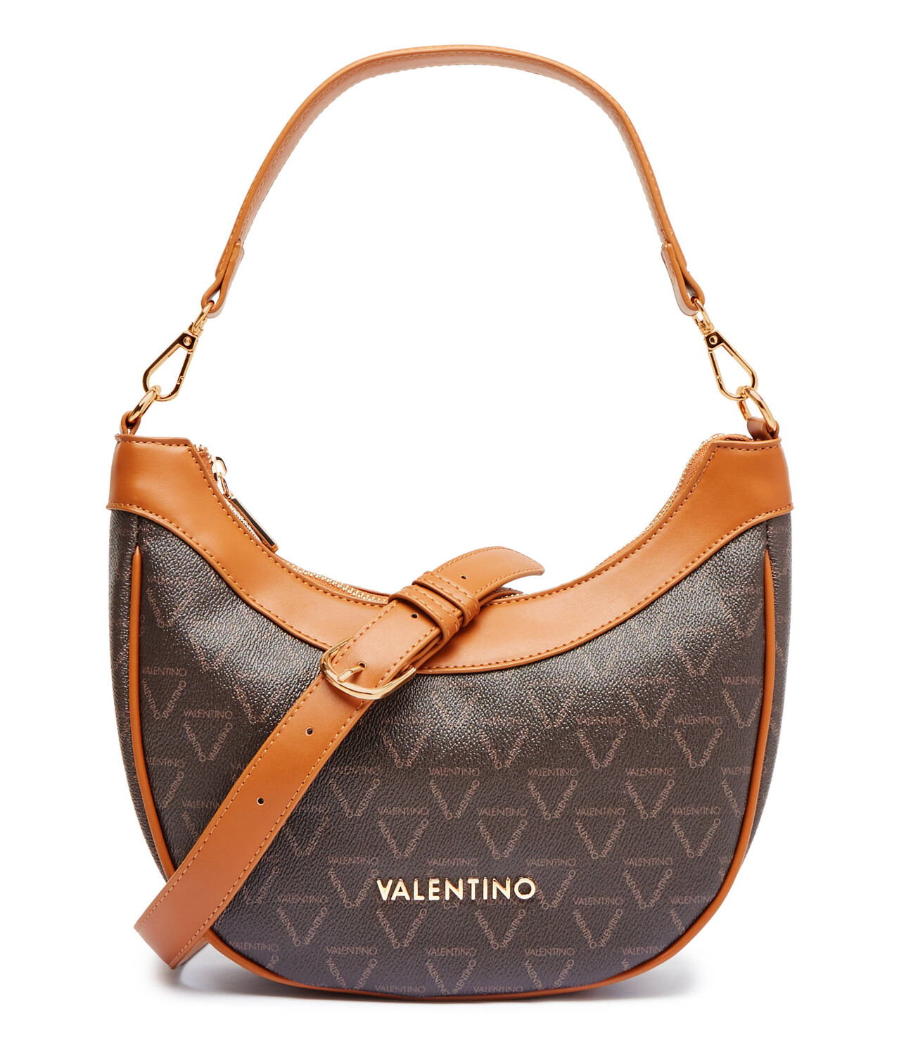 

Сумка-хобо Valentino, коричневый