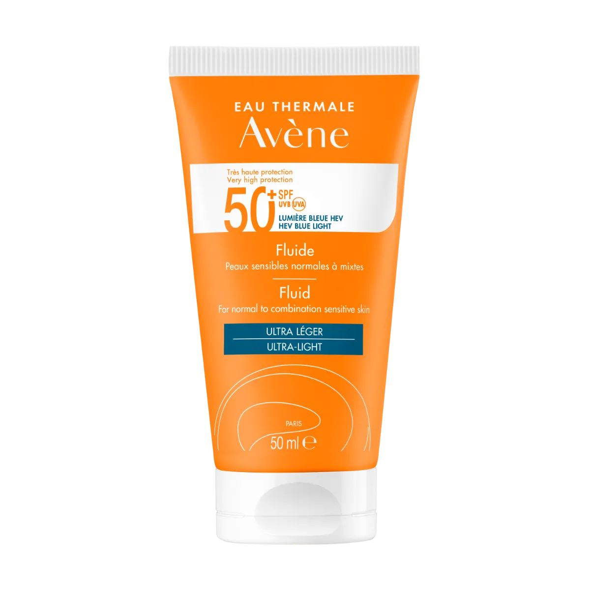 

Avène Solar Facial Fluid SPF 50+ Очень высокая защита 50 мл Avene