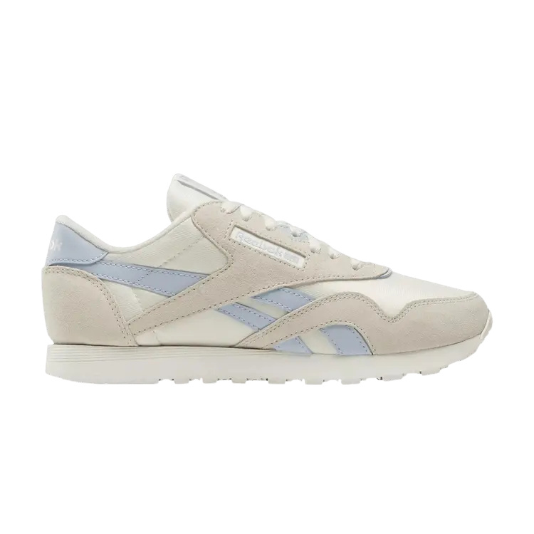 Кроссовки Reebok Wmns Classic Nylon Bone Pale Blue, кремовый