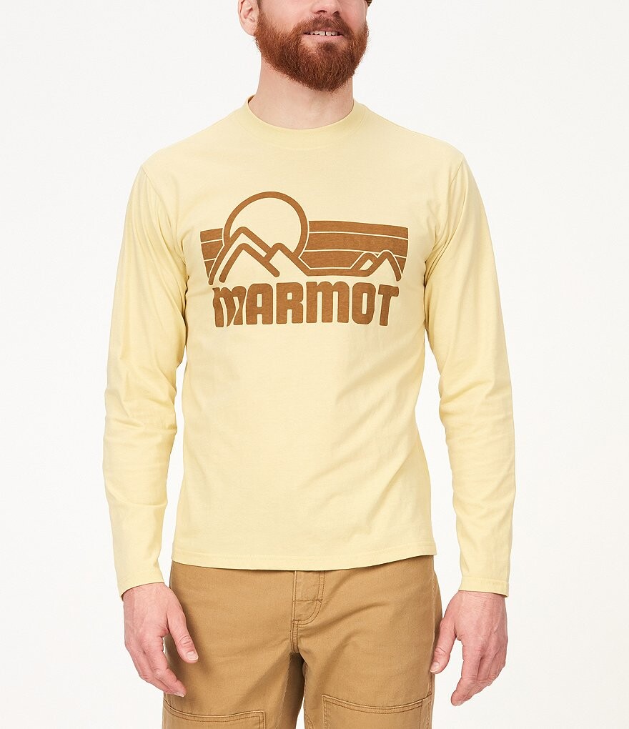 

Футболка Marmot Coastal с длинными рукавами, бежевый