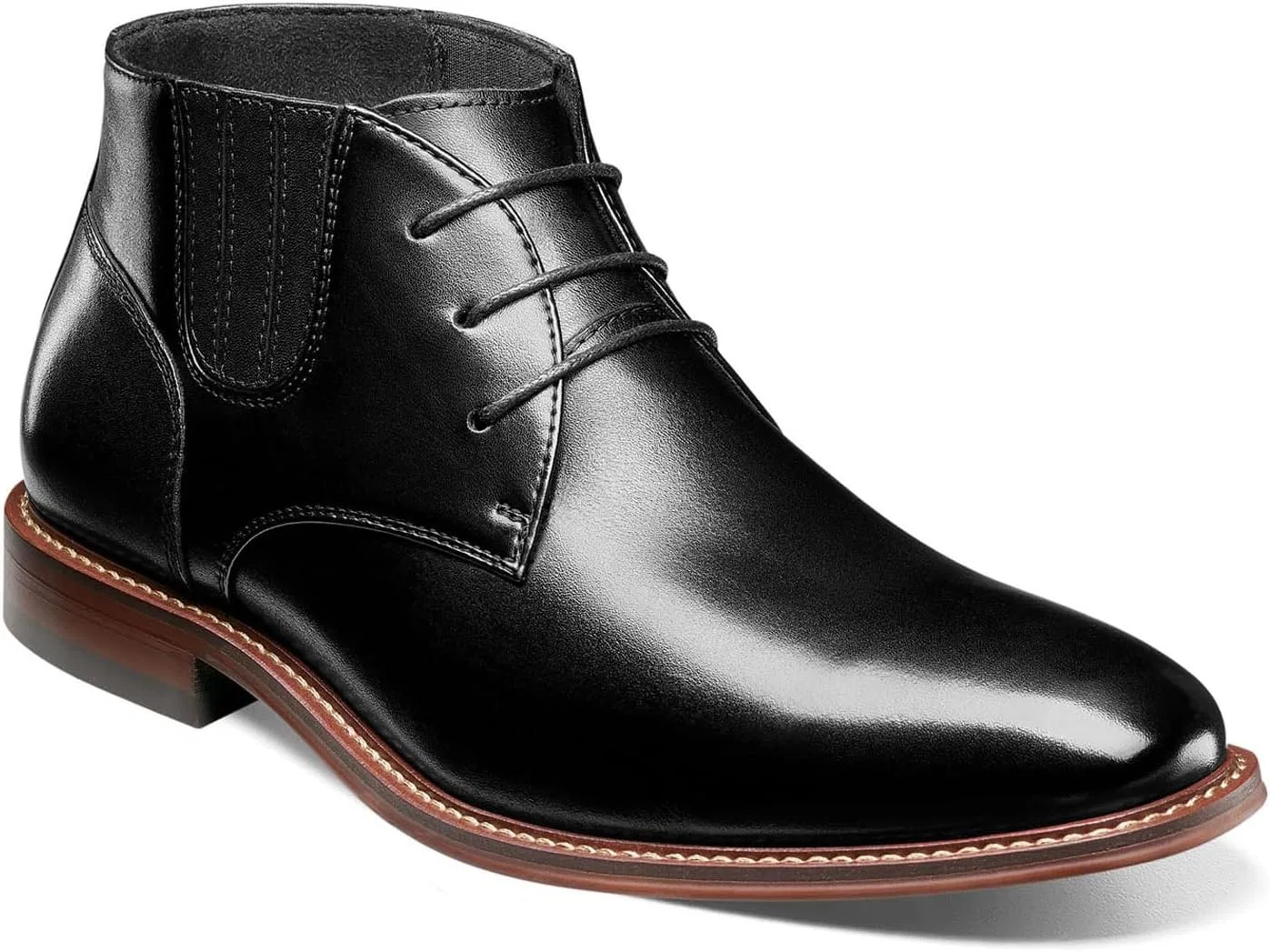Мужские ботинки-чукка Stacy Adams Maxwell Demi Plain Toe, Black