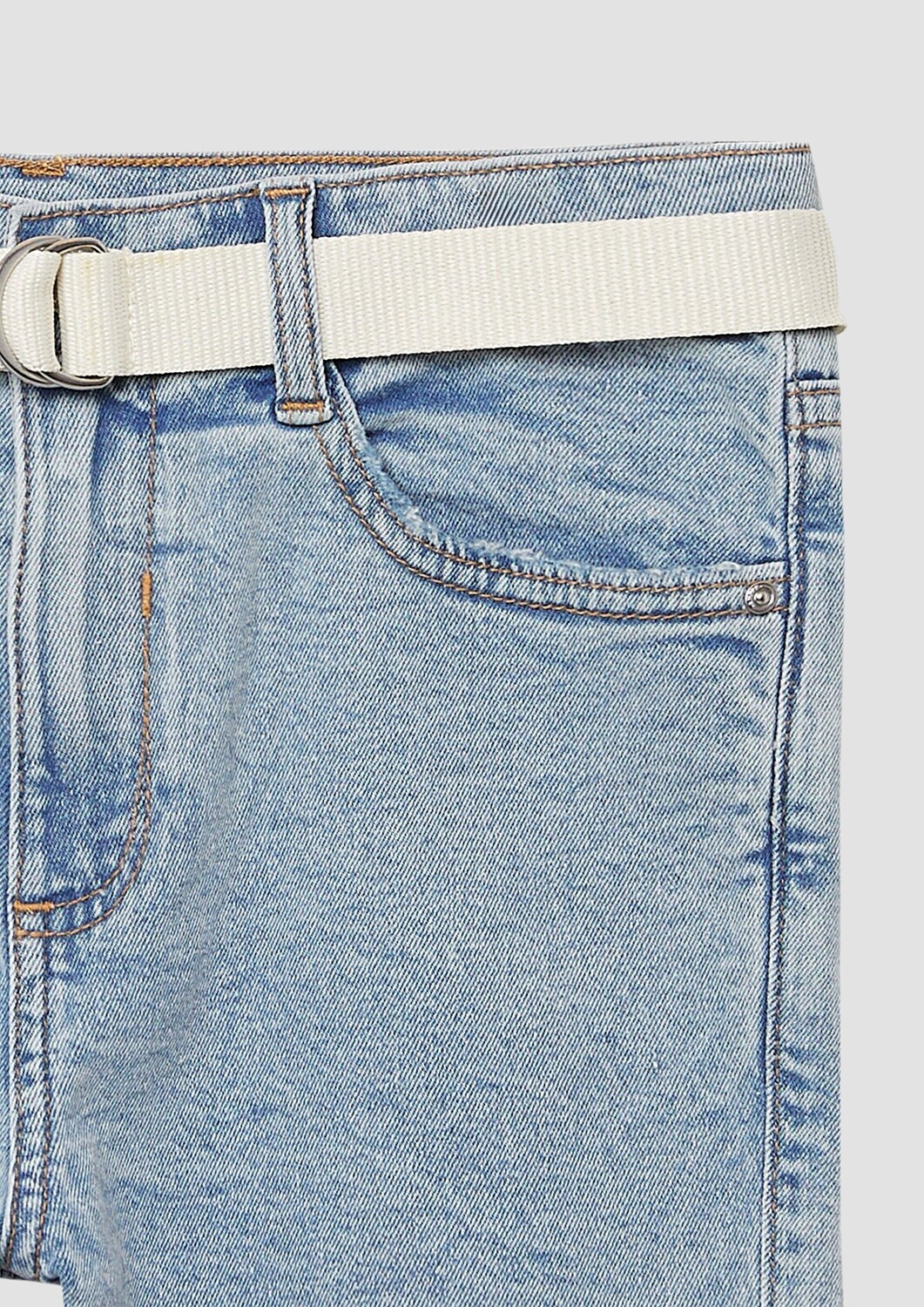 s.Oliver Джинсовые шорты 'Suri' в синем дениме, slim fit — фото 4