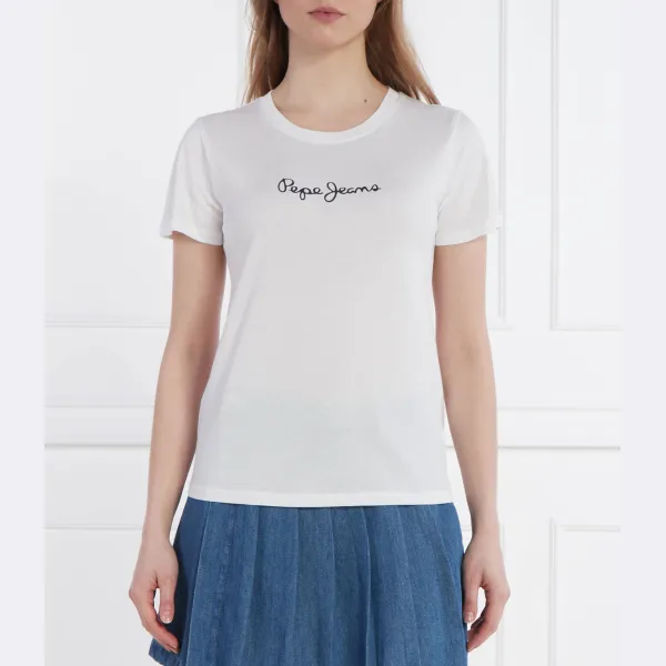 

Футболка Lorette стандартного кроя Pepe Jeans London, белый
