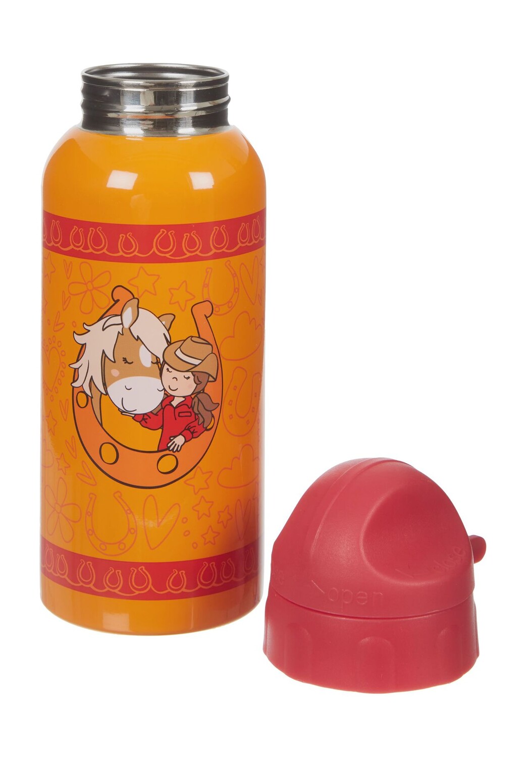 

Бутылка питьевая Джина Галопп, 400 мл Sigikid, orange
