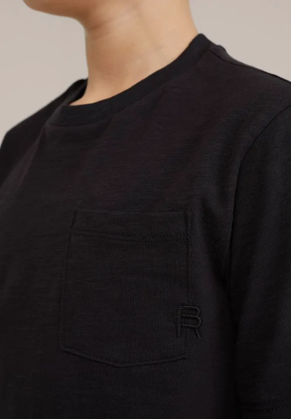 Простая футболка We Fashion, Black — фото 3
