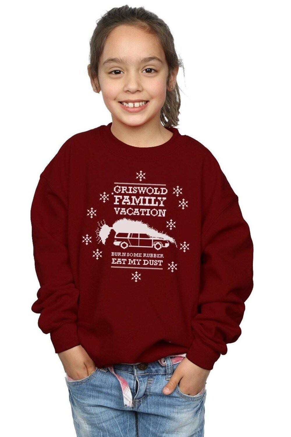 

Съешь мою пыльную толстовку National Lampoon's Christmas Vacation, красный