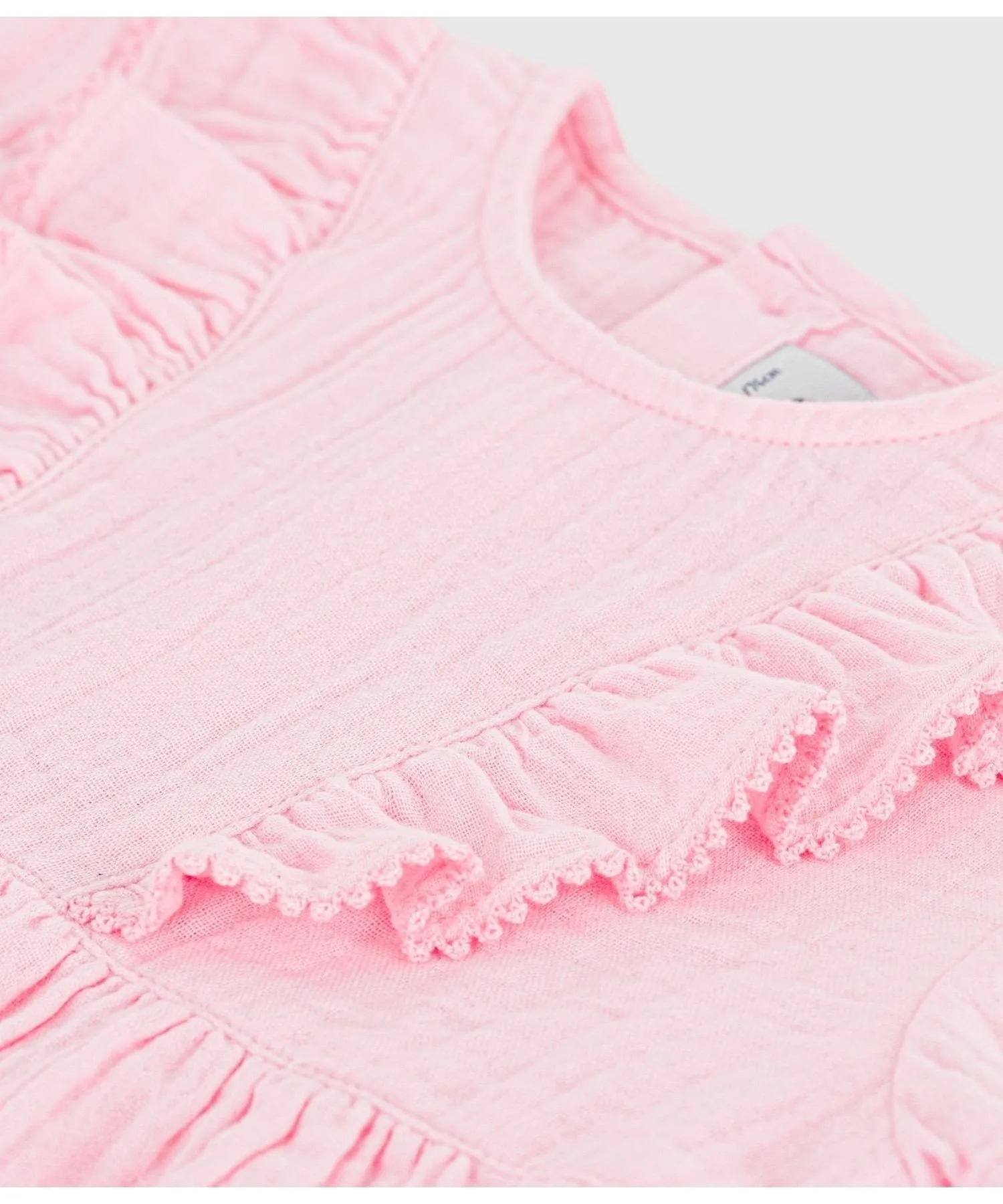 Платье из двойной марли PETIT BATEAU, Light Pink — фото 3