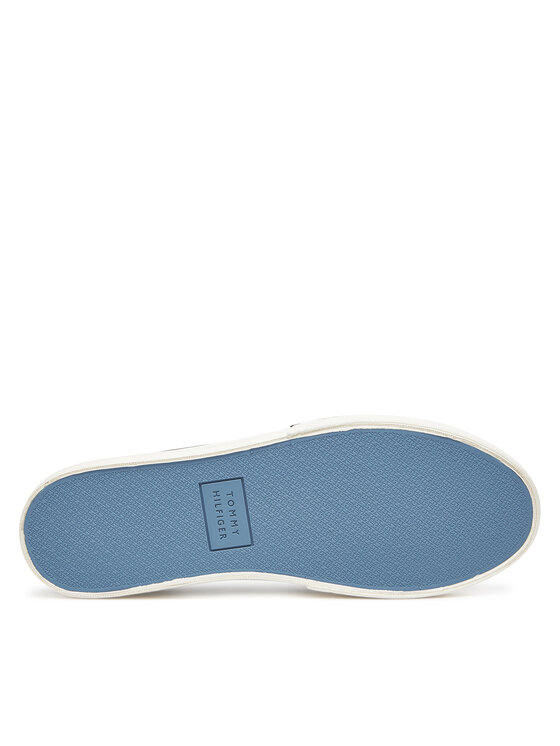 Тканевые кроссовки Hi Vulc Street Canvas FM0FM05515 Tommy Hilfiger, синий — фото 4