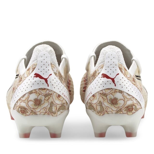 Женские бутсы X Freedom Ultra FG/AG бежевого цвета Puma, белый — фото 4