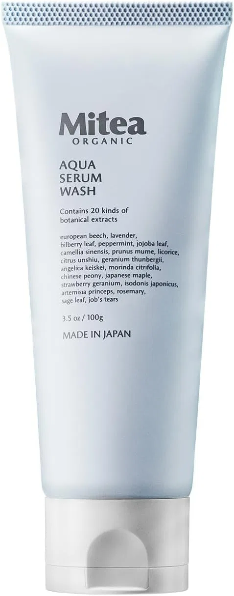 Гель для умывания Mitea Organic — Aqua Serum Wash, , белый, 100 г